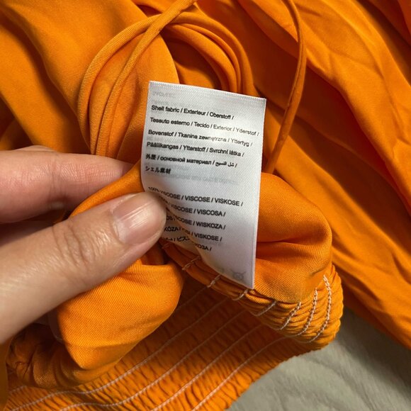 FARM Rio Orange Crop Top - Picture 5 of 5